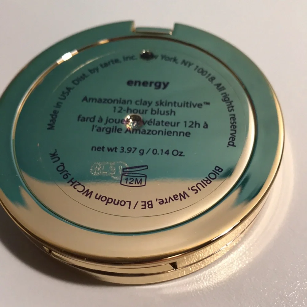 Tarte Amazonian Clay skintuitive Blush in Energy NEW in box